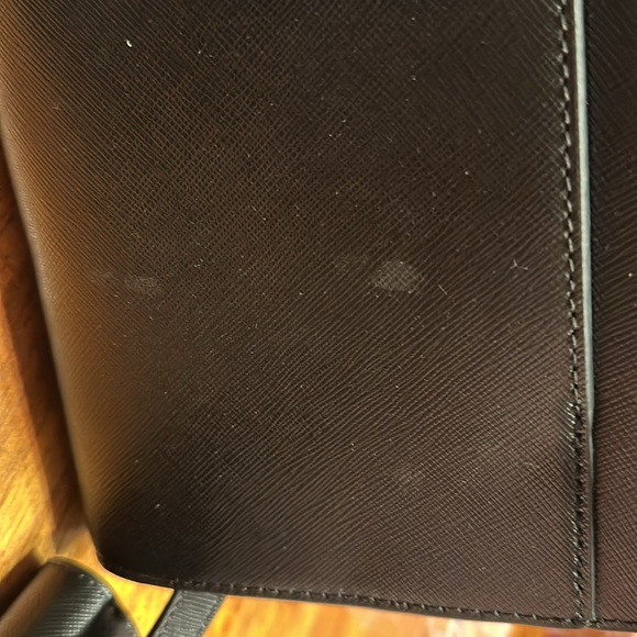 Kate Spade “Staci Saffiano Leather” Medium Black purse and wallet set - Picture 2 of 14